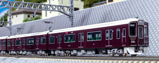Kato 10-024 Hankyu Electric Railway Series 9300 Starter Set (4 Cars Set + M1) (N scale)